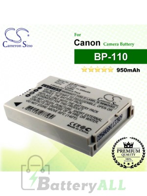 CS-BP110MC For Canon Camera Battery Model BP-110
