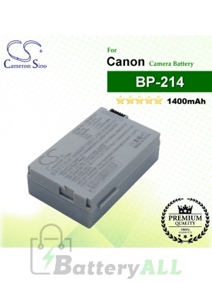 CS-BP214 For Canon Camera Battery Model BP-214