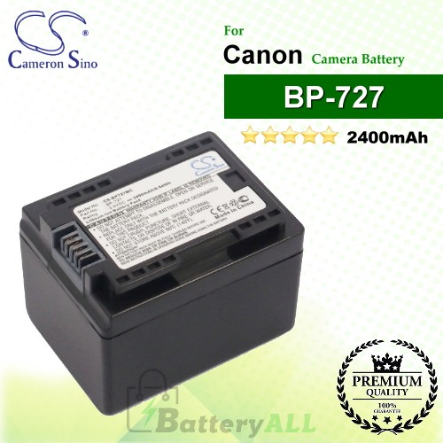 CS-BP727MC For Canon Camera Battery Model BP-727