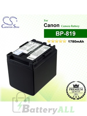 CS-BP819 For Canon Camera Battery Model BP-819