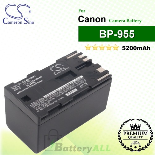 CS-BP955MX For Canon Camera Battery Model BP-955