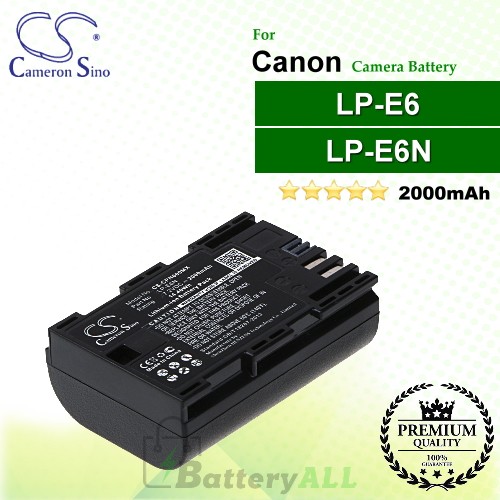 CS-CPN600MX For Canon Camera Battery Model LP-E6N