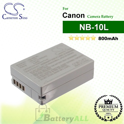 CS-NB10L For Canon Camera Battery Model NB-10L