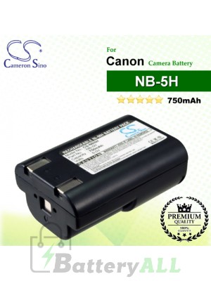 CS-NB5H For Canon Camera Battery Model NB-5H