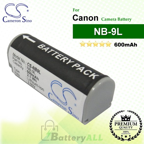 CS-NB9L For Canon Camera Battery Model NB-9L