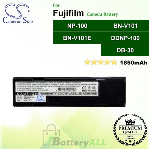 CS-NP100FU For Fujifilm Camera Battery Model NP-100