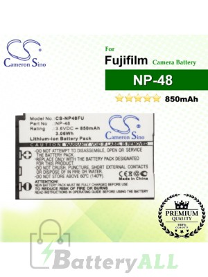 CS-NP48FU For Fujifilm Camera Battery Model NP-48