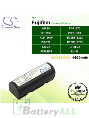 CS-NP80FU For Fujifilm Camera Battery Model NP-80