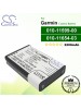 CS-GML100MX For Garmin Camera Battery Model 010-11599-00 / 010-11654-03