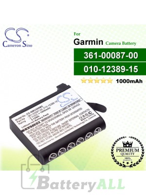 CS-GMU300MC For Garmin Camera Battery Model 010-12389-15 / 361-00087-00