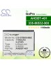 CS-GDB004MX For GoPro Camera Battery Model 335-06532-000 / AHDBT-401