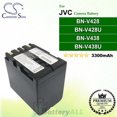 CS-JBV428 For JVC Camera Battery Model BN-V428 / BN-V428U / BN-V438 / BN-V438U