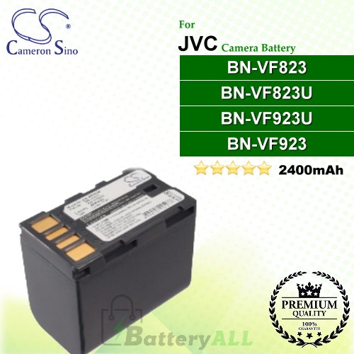 CS-JVF823D For JVC Camera Battery Model BN-VF823 / BN-VF823U / BN-VF923 / BN-VF923U