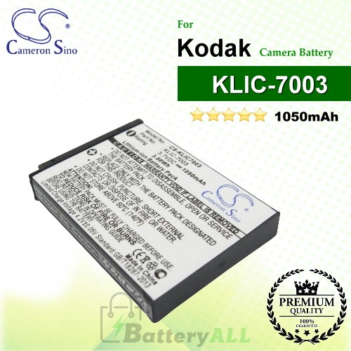 CS-KLIC7003 For Kodak Camera Battery Model KLIC-7003