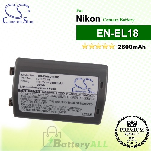 CS-ENEL18MC For Nikon Camera Battery Model EN-EL18