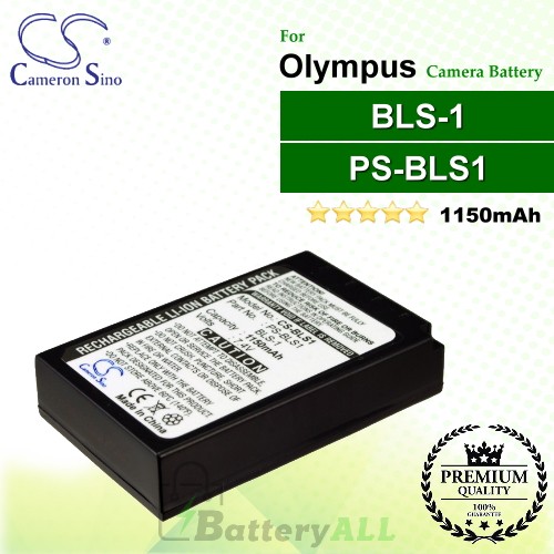 CS-BLS1 For Olympus Camera Battery Model BLS-1 / PS-BLS1