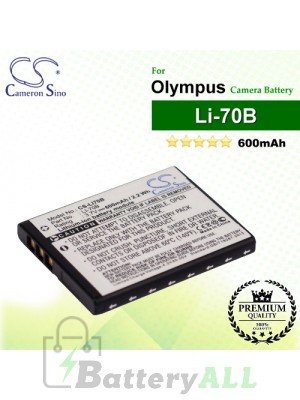CS-LI70B For Olympus Camera Battery Model Li-70B