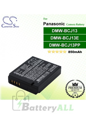 CS-BCJ13MC For Panasonic Camera Battery Model DMW-BCJ13 / DMW-BCJ13E / DMW-BCJ13PP