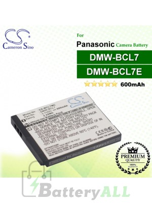 CS-BCL7MC For Panasonic Camera Battery Model DMW-BCL7 / DMW-BCL7E