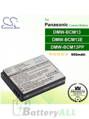 CS-BCM13MC For Panasonic Camera Battery Model DMW-BCM13 / DMW-BCM13E / DMW-BCM13PP