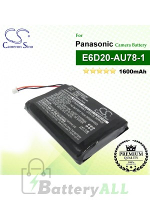 CS-PAB001MC For Panasonic Camera Battery Model E6D20-AU78-1