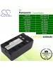 CS-PDHV40 For Panasonic Camera Battery Model HHR-V20A/1B / HHR-V214A/K / HHR-V40 / HHR-V40A/1B / PV-BP15 / PV-BP17 / VW-VBH1E / VW-VBH2E / VW-VBR1E / VW-VBR2E / VW-VBS1 / VW-VBS1E / VW-VBS2 / VW-VBS2E