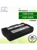 CS-PDR120 For Panasonic Camera Battery Model CGP-D08S / CGR-D08R / CGR-D120