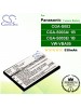CS-VBA05 For Panasonic Camera Battery Model CGA-S003 / CGA-S003A/1B / CGA-S003E/1B / VW-VBA05