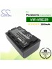 CS-VBD29MC For Panasonic Camera Battery Model VW-VBD29