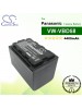 CS-VBD58MC For Panasonic Camera Battery Model VW-VBD29 / VW-VBD58 / VW-VBD58E-K / VW-VBD58PPK