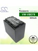 CS-VBD78MC For Panasonic Camera Battery Model VW-VBD78