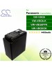 CS-VBG360 For Panasonic Camera Battery Model VW-VBG6 / VW-VBG6GK / VW-VBG6-K / VW-VBG6PPK