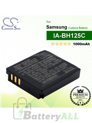 CS-BH125C For Samsung Camera Battery Model IA-BH125C