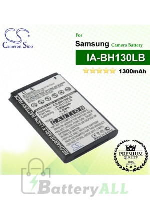CS-BH130LB For Samsung Camera Battery Model BPBH130LB / IA-BH130LB / IA-LH130LB