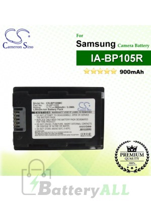 CS-BP105MC For Samsung Camera Battery Model IA-BP105R