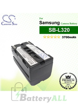CS-SBL320 For Samsung Camera Battery Model SB-L110A / SB-L160 / SB-L320