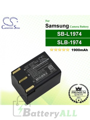 CS-SLB1974 For Samsung Camera Battery Model SB-L1974 / SLB-1974