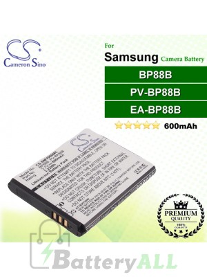 CS-SMV900MC For Samsung Camera Battery Model BP88B / EA-BP88B / PV-BP88B