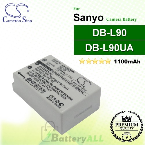 CS-DBL90MC For Sanyo Camera Battery Model DB-L90 / DB-L90UA