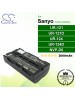 CS-DUR121 For Sanyo Camera Battery Model NVP-D6 / UR-121 / UR-121D / UR-124 / UR-124D
