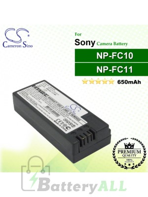 CS-FC10 For Sony Camera Battery Model NP-FC10 / NP-FC11