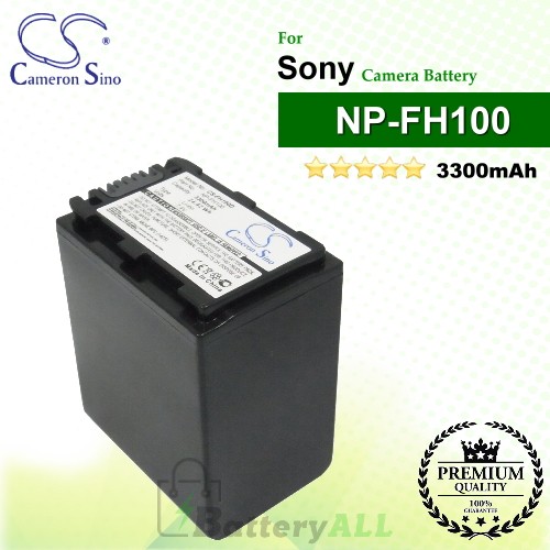 CS-FH100D For Sony Camera Battery Model NP-FH100