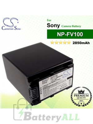 CS-FV100 For Sony Camera Battery Model NP-FV100