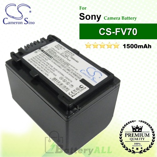 CS-FV70 For Sony Camera Battery Model NP-FV70