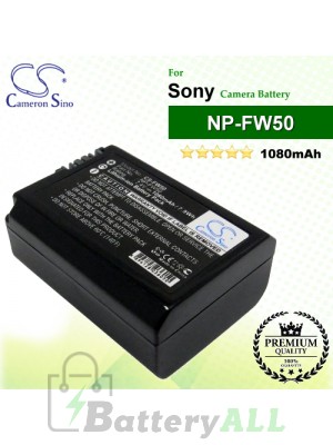 CS-FW50 For Sony Camera Battery Model NP-FW50
