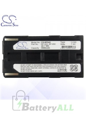 CS Battery for Canon ES-75 / ES-7000es / ES-7000V / ES-8000V Battery 5500mah CA-BP945