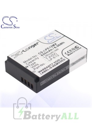 CS Battery for Canon LP-E12 / Canon Eos 100D / Eos M Battery 820mah CA-LPE12MX