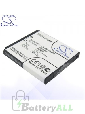 CS Battery for Canon NB-11L / NB-11LH / Canon Ixus 125 HS Battery 680mah CA-NB11LHC