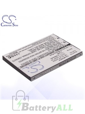 CS Battery for Casio Exilim Card EX-S880BK / Card EX-S880RD Battery 650mah CA-NP20CA