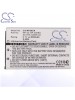 CS Battery for Casio Exilim EX-S20 / EX-S20U / EX-S100WE Battery 650mah CA-NP20CA